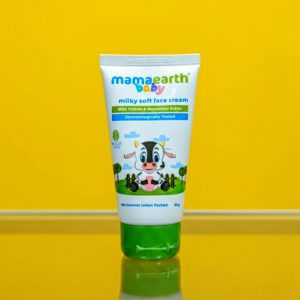 Mamaearth Milky Soft Face Cream with Murumuru Butter for Babies (60g)