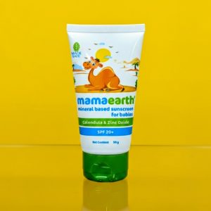 Mamaearth Mineral-Based Sunscreen for Babies-50ml