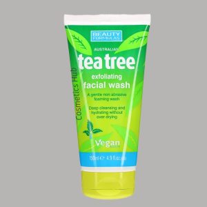 Beauty Formulas Tea Tree Exfoliating Facial Wash 150ml