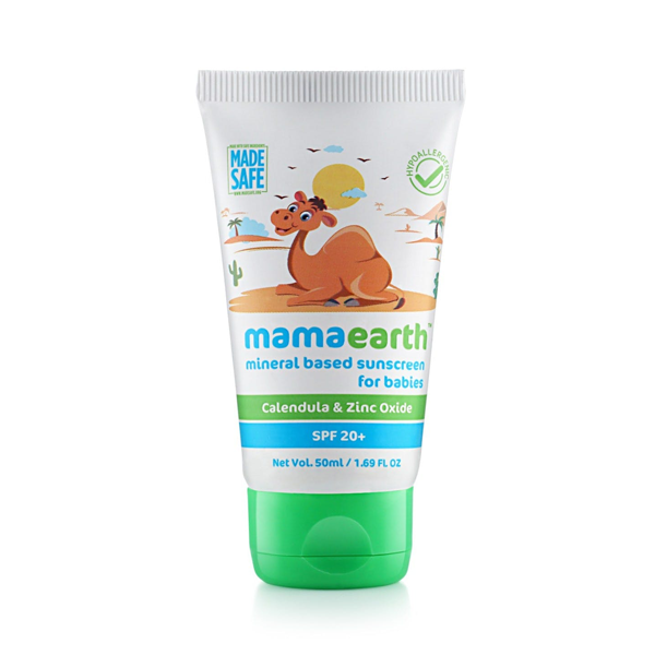 Mamaearth Mineral-Based Sunscreen for Babies-50ml - Image 2