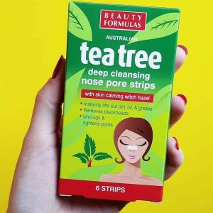 Beauty Formulas Australian Tea Tree Deep Cleansing Nose Pore Strips - 6ps