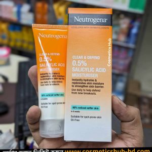 Neutrogena Clear & Defend 0.5% Salicylic Acid Oil-Free Moisturiser 50ml