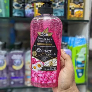 Fruiser Rose Vanilla Shower Scrub - 730ml