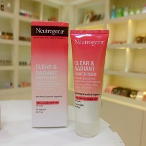 Neutrogena clear and Radiant oil free moisturiser 50gm