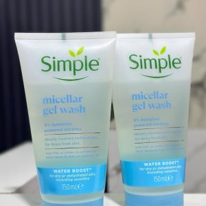 Simple Water Boost Micellar Gel Face Wash 150ml