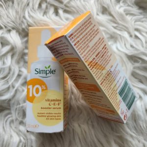 Simple Booster Serum 10% Vitamin C+E+F 30ml