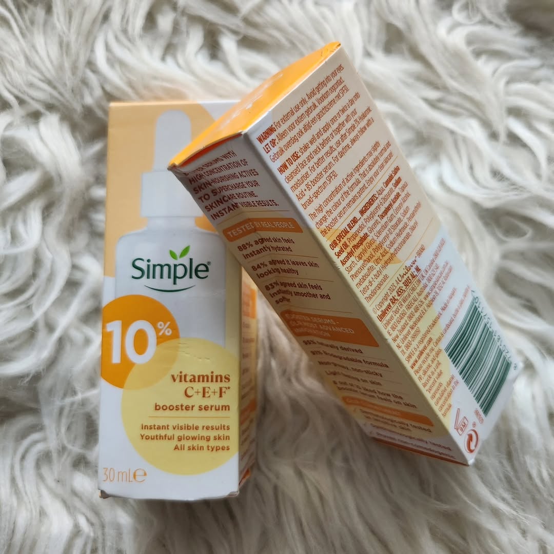 Simple Booster Serum 10% Vitamin C+E+F 30ml