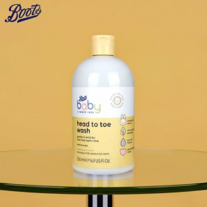 Boots Baby Head To Toe Wash 500ml