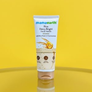 Mamaearth Rice Dewy Bright Face Wash (100ml)